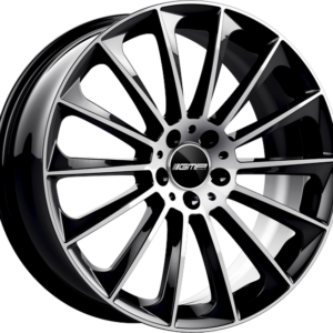 9.00X18 5X112 ET 35 GMP STELLAR BLACK DIAMOND