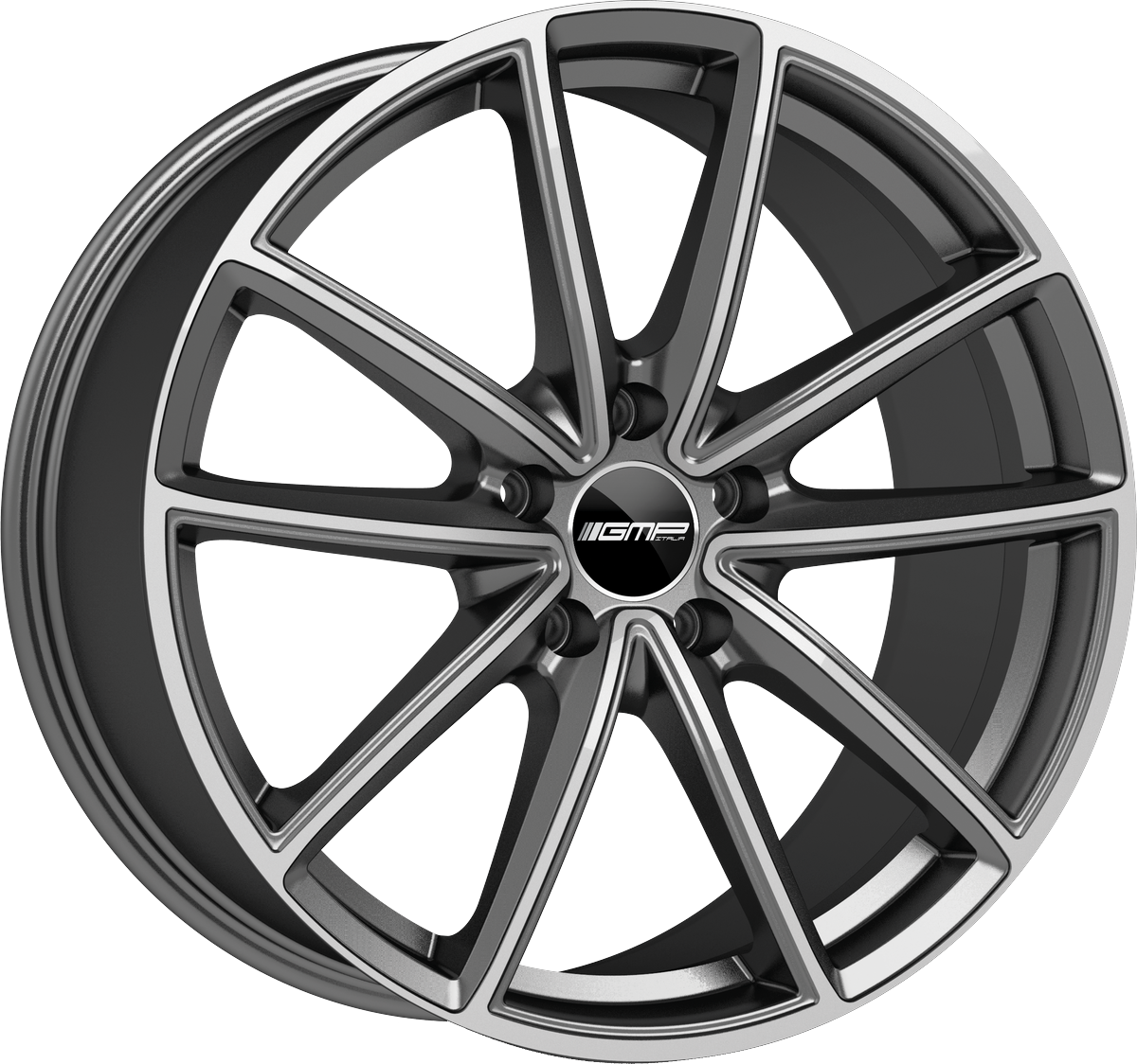 9.50X21 5X130 ET 46 GMP TITAN ANTHRACITE DIAMOND