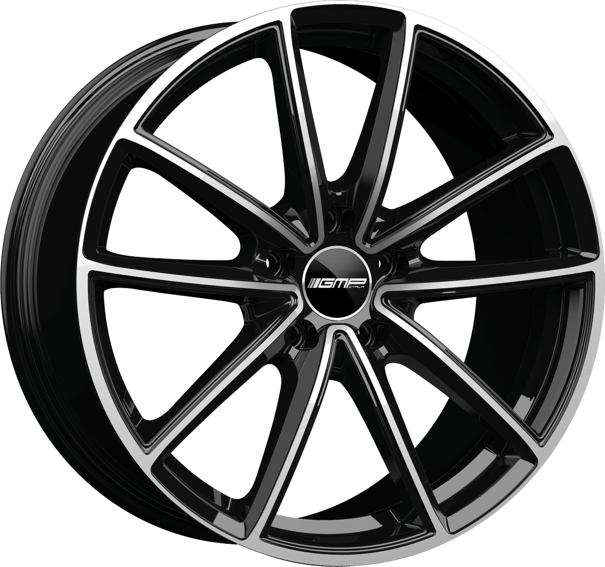 10.5X21 5X130 ET 58 GMP TITAN BLACK DIAMOND