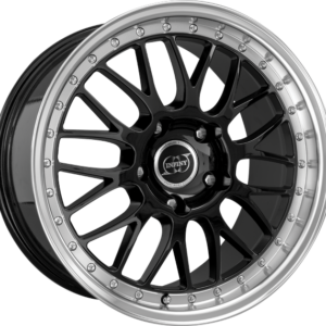 7.00X16 4X100 ET 35 INFINY R1 LIGHT BLACK MACHINED LIP