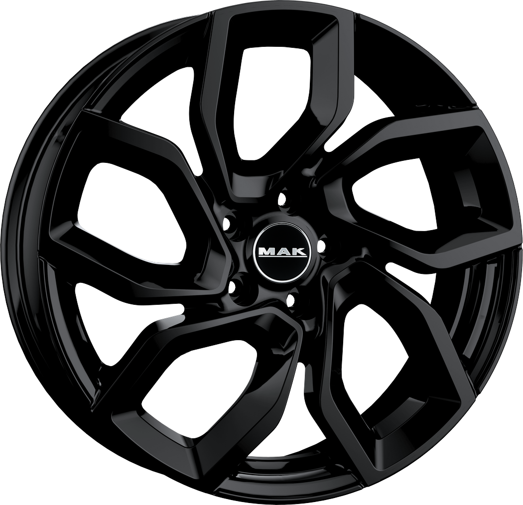 7.50X17 5X110 ET 30 MAK APOLLO GLOSS BLACK