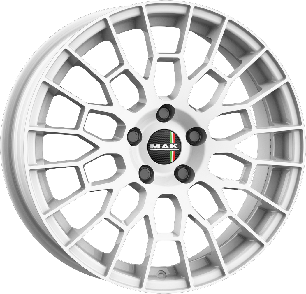 8.00X19 5X110 ET 34 MAK APX GLOSS WHITE