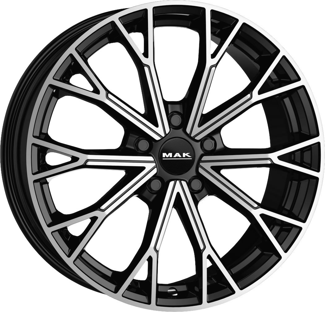 8.00X19 5X130 ET 40 MAK ASPHALT BLACK MIRROR