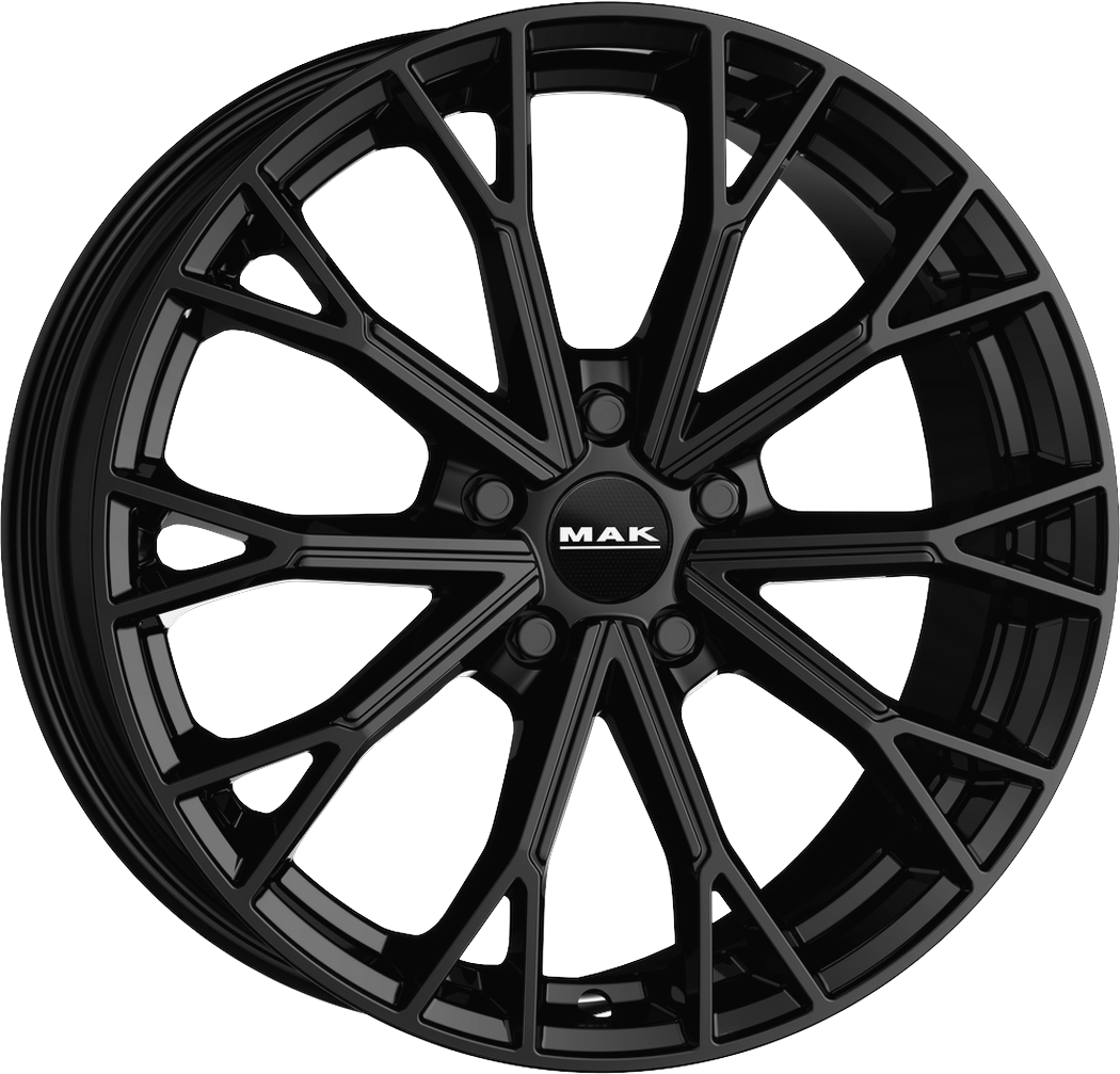 8.00X19 5X130 ET 40 MAK ASPHALT GLOSS BLACK