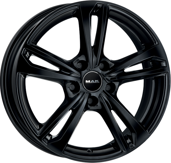 6.00X15 5X112 ET 47 MAK EMBLEMA GLOSS BLACK