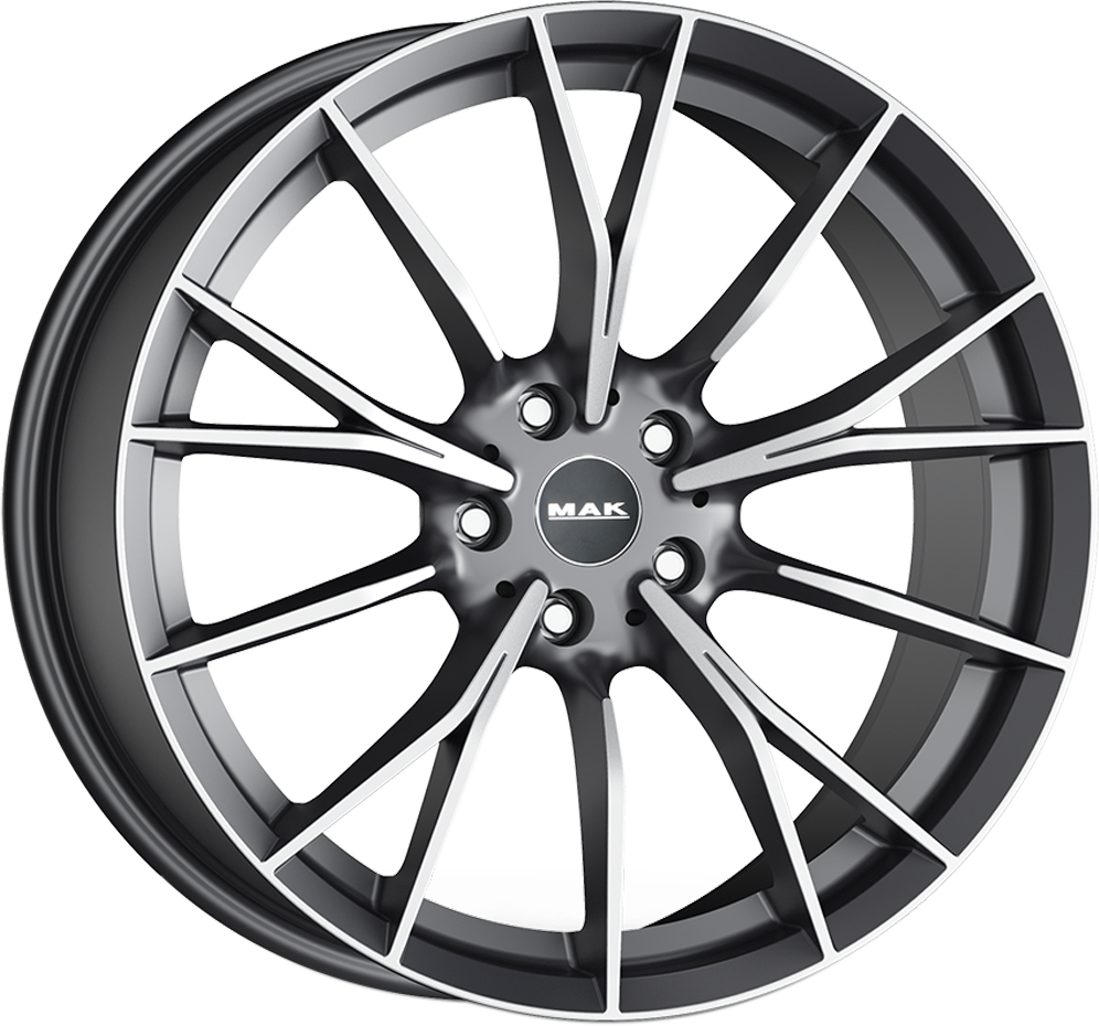 9.00X20 5X120 ET 35 MAK FABRIK-D GUN METALLIC MIRROR FACE