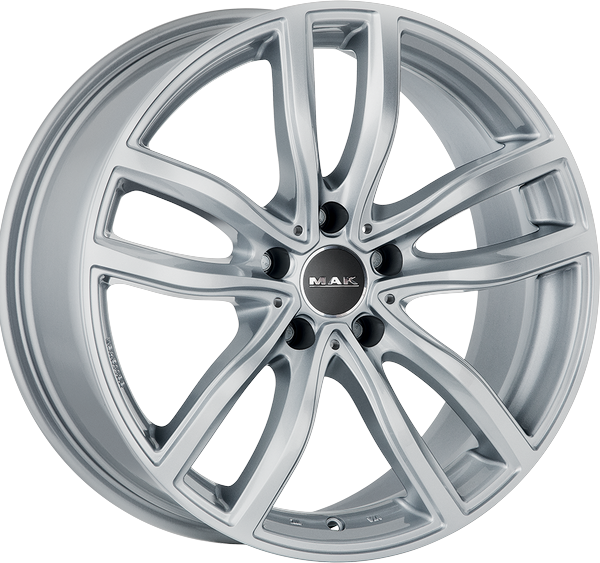 9.50X19 5X120 ET 42 MAK FAHR SILVER