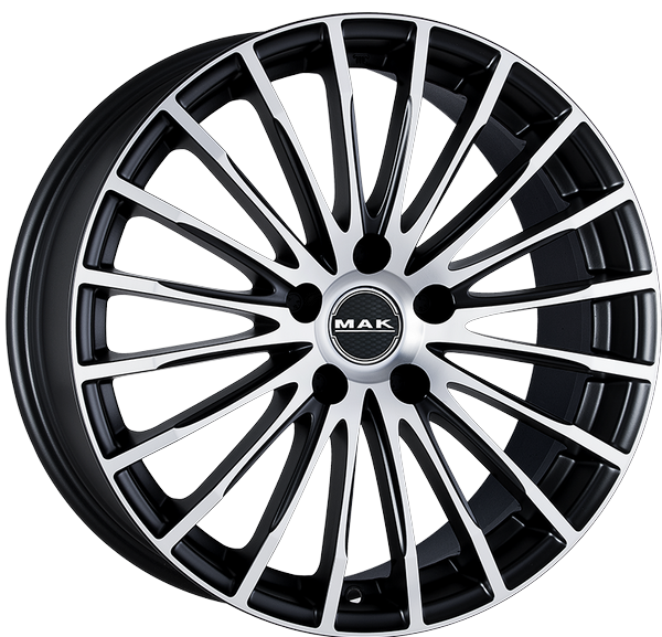 9.00X18 5X114.3 ET 50 MAK FATALE ICE BLACK