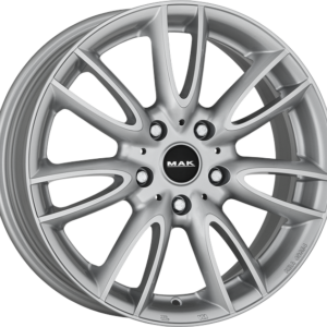 6.50X16 5X120 ET 46 MAK JACKIE SILVER
