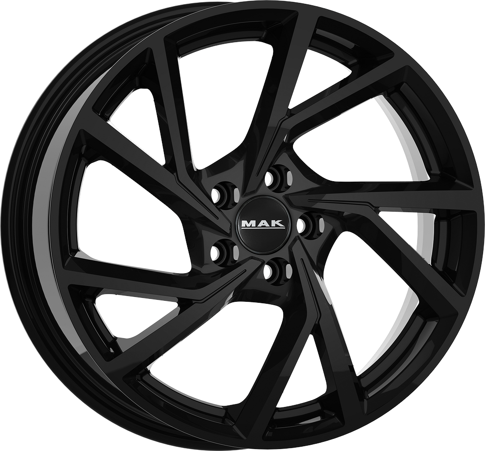 8.00X19 5X112 ET 49 MAK KASSEL GLOSS BLACK