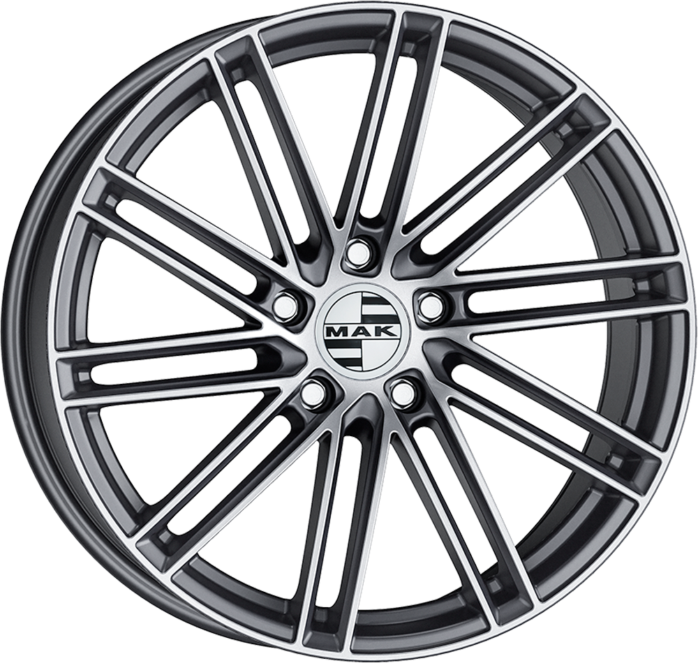 9.50X21 5X130 ET 60 MAK LEIPZIG GUN METALLIC MIRROR FACE