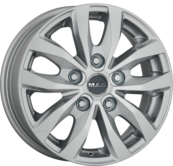 7.00X17 5X118 ET 68 MAK LOAD 5 SILVER