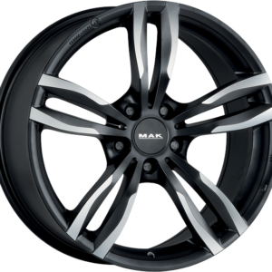 9.00X19 5X120 ET 39 MAK LUFT ICE BLACK