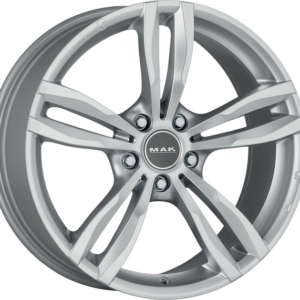9.50X19 5X120 ET 48 MAK LUFT SILVER