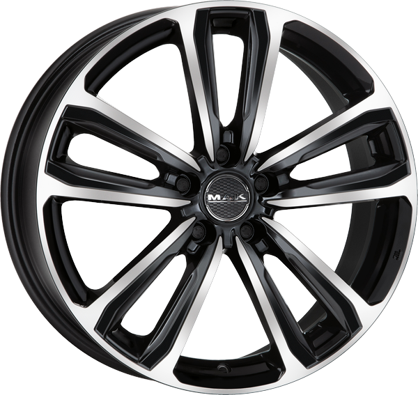 7.00X18 5X114.3 ET 40 MAK MAGMA BLACK MIRROR