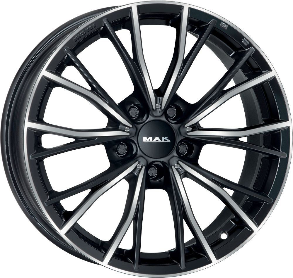 8.00X20 5X112 ET 51 MAK MARK BLACK MIRROR