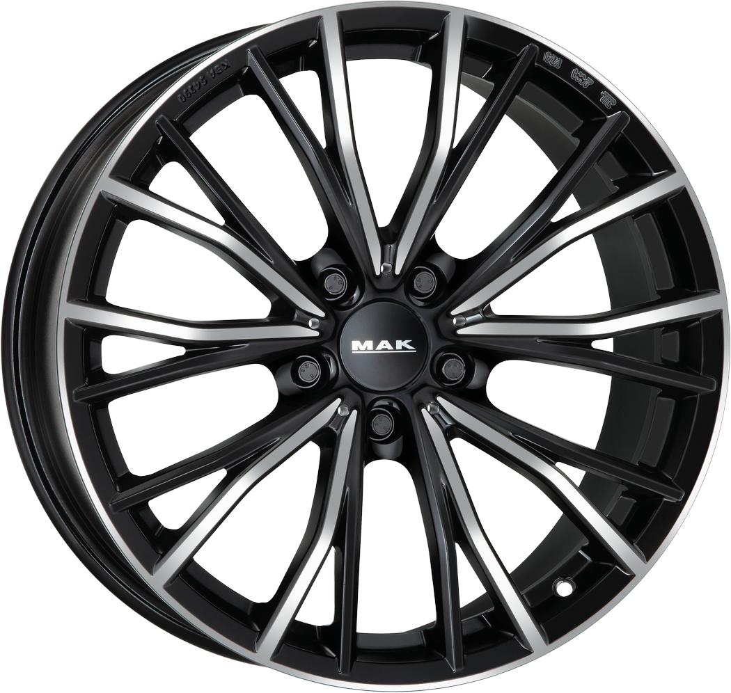 9.00X20 5X112 ET 25 MAK MARK-D BLACK MIRROR