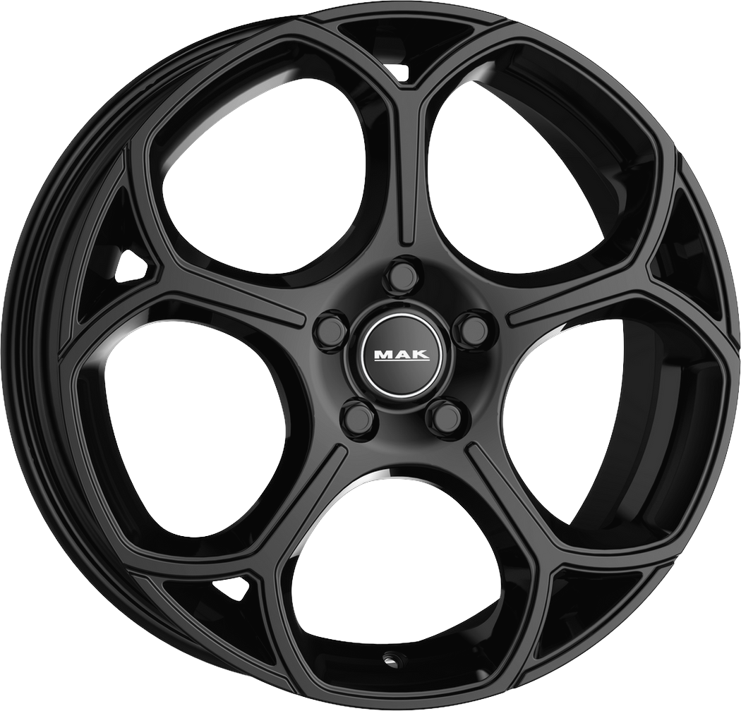7.50X18 5X110 ET 34 MAK MONZA GLOSS BLACK