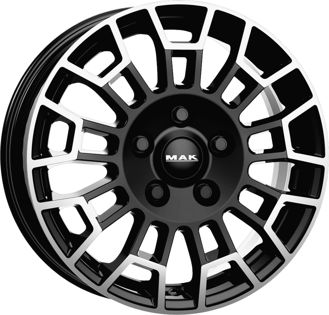 8.50X20 6X139.7 ET 50 MAK NOMAD BLACK MIRROR