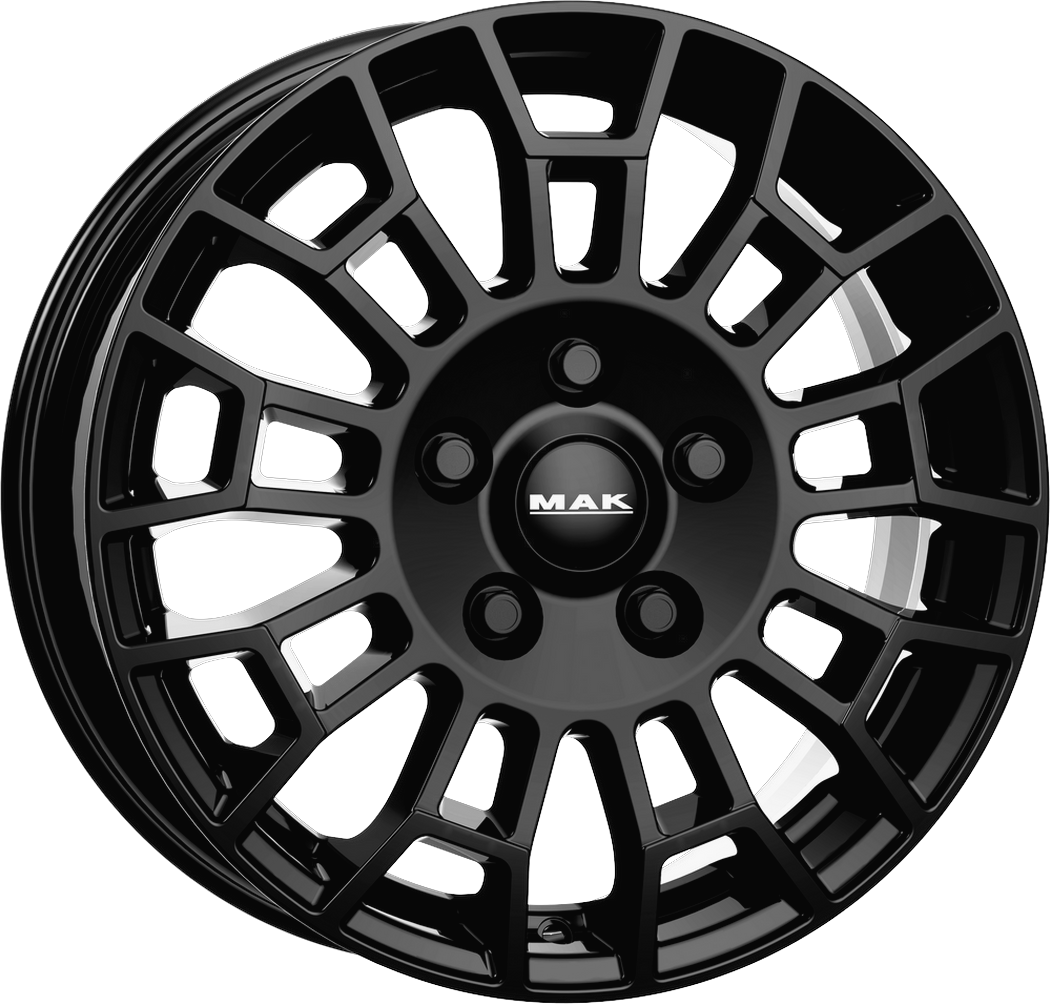 7.00X17 5X118 ET 62 MAK NOMAD GLOSS BLACK