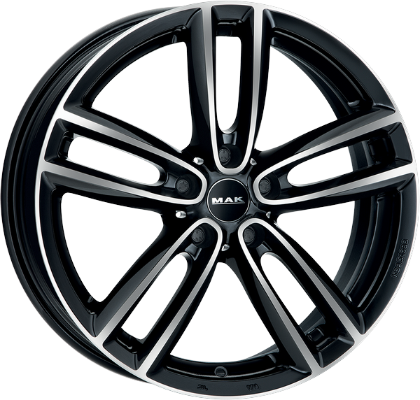 7.00X18 5X112 ET 54 MAK OXFORD BLACK MIRROR
