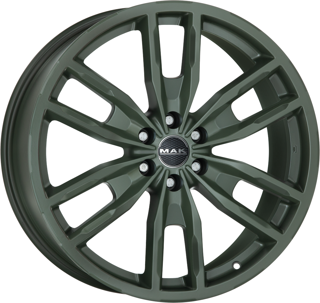 7.50X17 6X114.3 ET 45 MAK PEAK ARMY GREEN