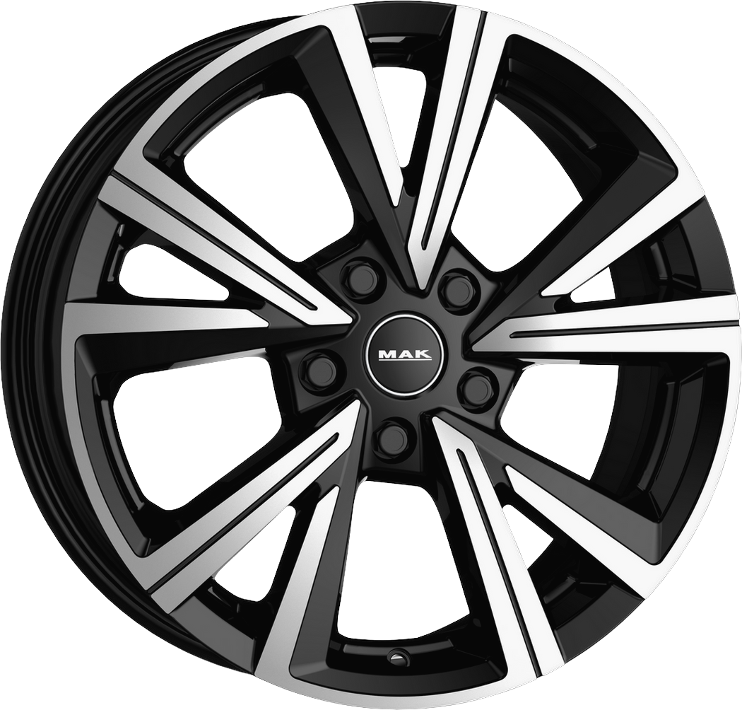 7.00X18 5X112 ET 43 MAK QVARZ BLACK MIRROR