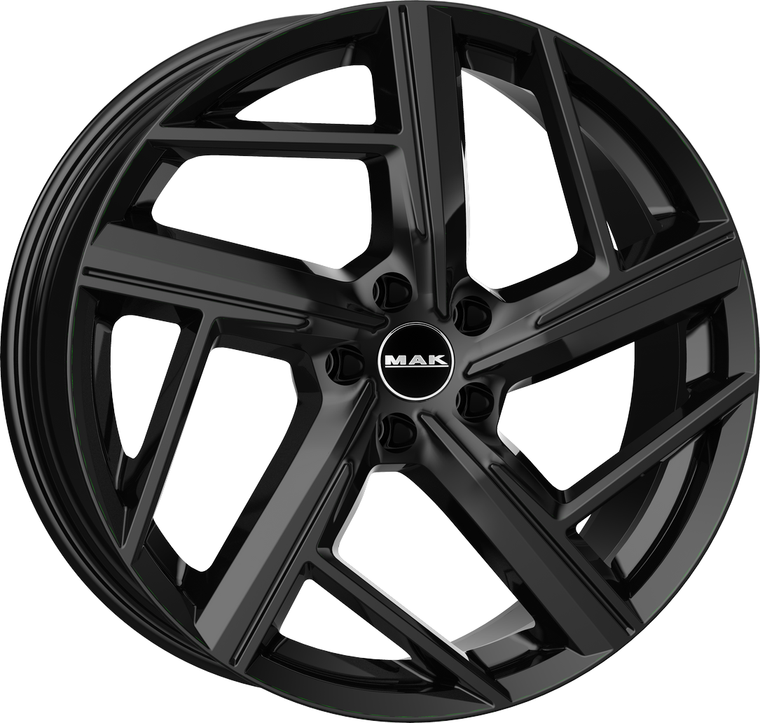 8.50X19 5X112 ET 20 MAK QVATTRO GLOSS BLACK
