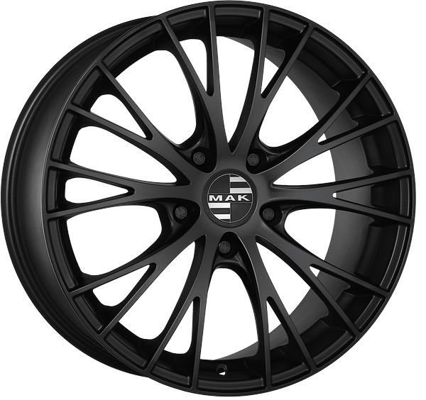 8.50X19 5X130 ET 52 MAK RENNEN MATT BLACK
