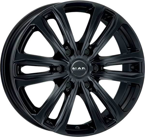 8.00X18 6X139.7 ET 35 MAK SAFARI 6 GLOSS BLACK
