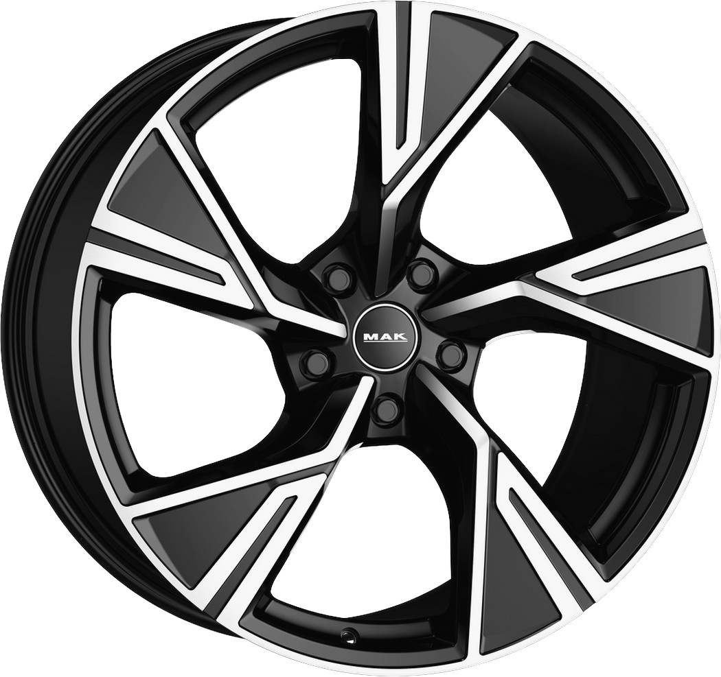 11.5X23 5X130 ET 52 MAK STARK-D BLACK MIRROR