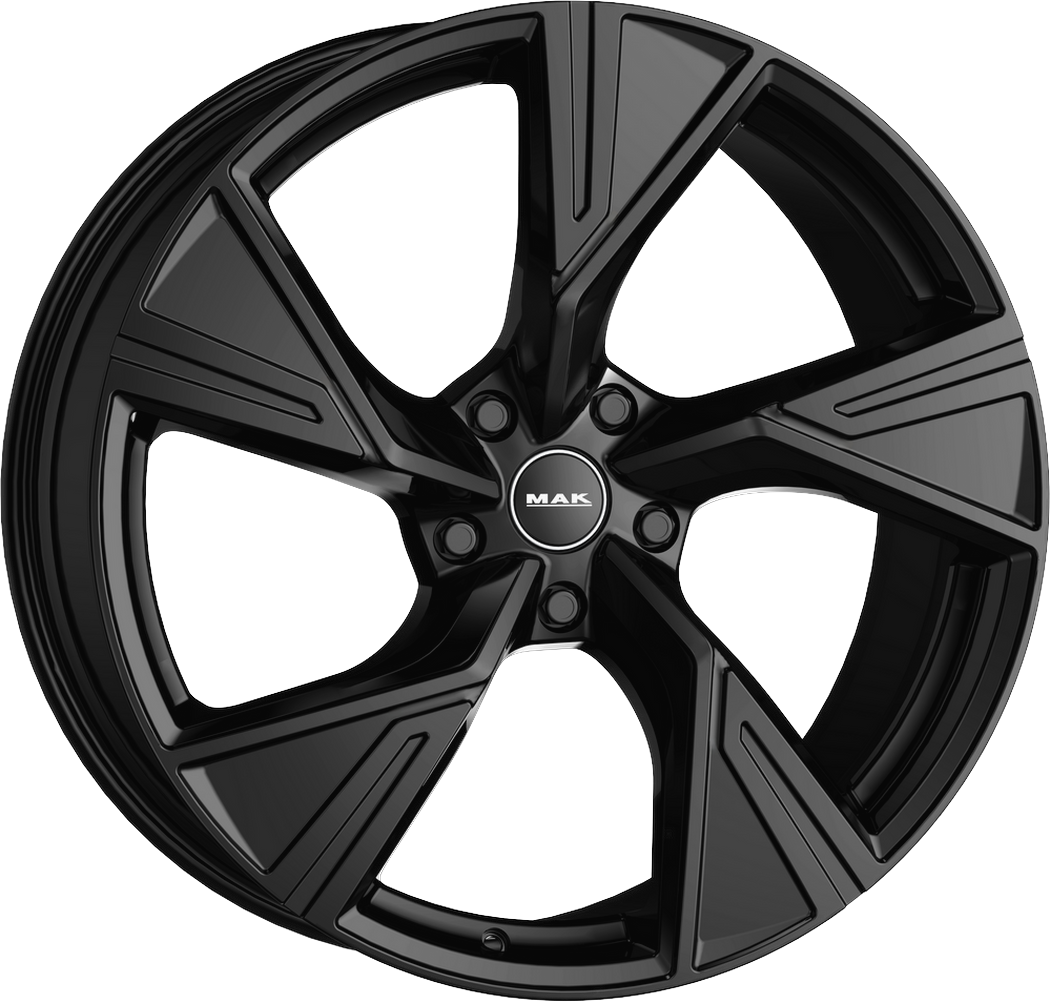 10.0X22 5X112 ET 17 MAK STARK GLOSS BLACK