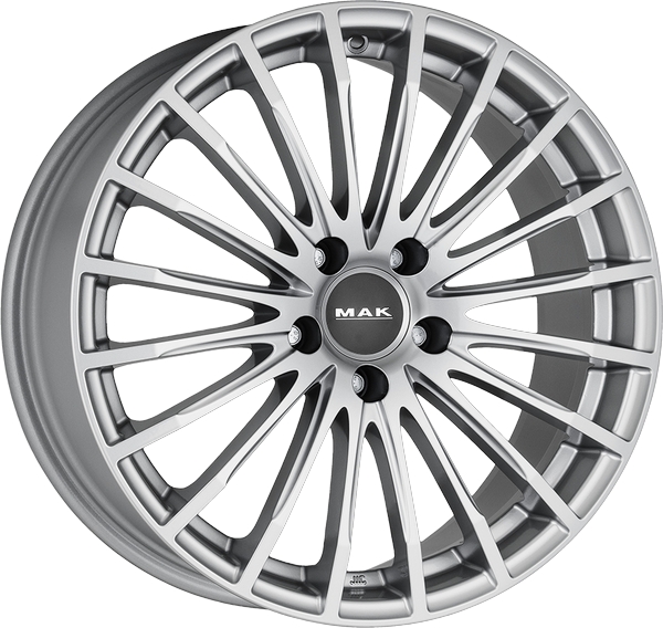 7.50X17 5X112 ET 45 MAK STARLIGHT SILVER