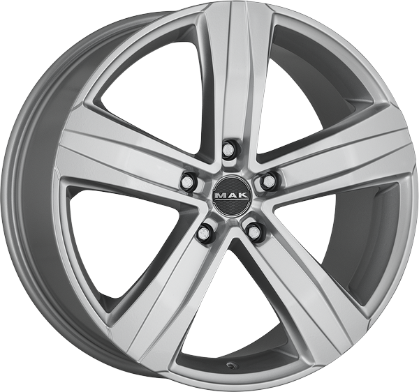 7.00X17 5X108 ET 46 MAK STONE 5 SILVER