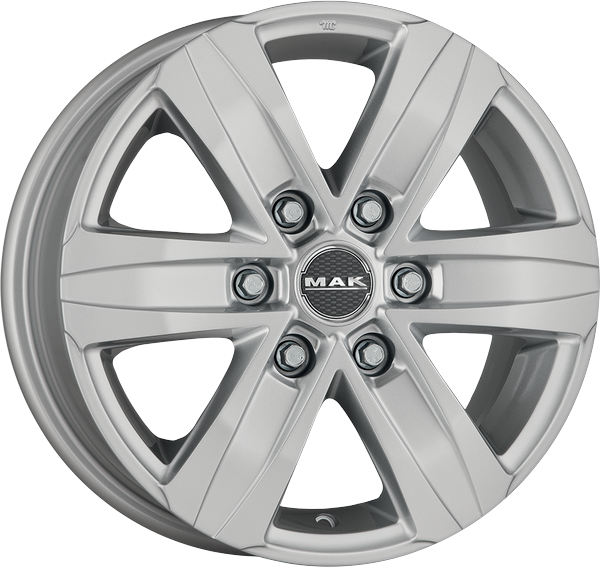 8.50X20 6X114.3 ET 45 MAK STONE 6 SILVER