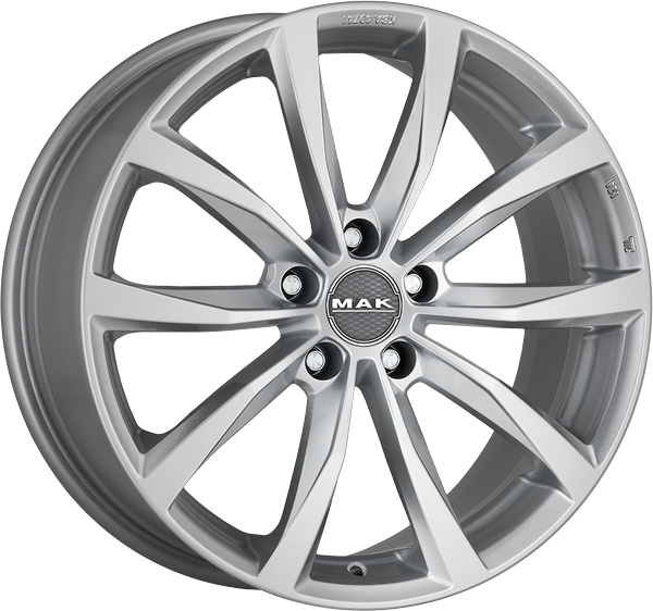 8.00X20 5X112 ET 50 MAK WOLF SILVER