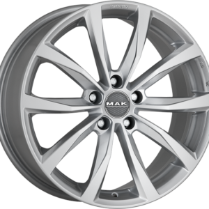 8.00X18 5X112 ET 41 MAK WOLF SILVER