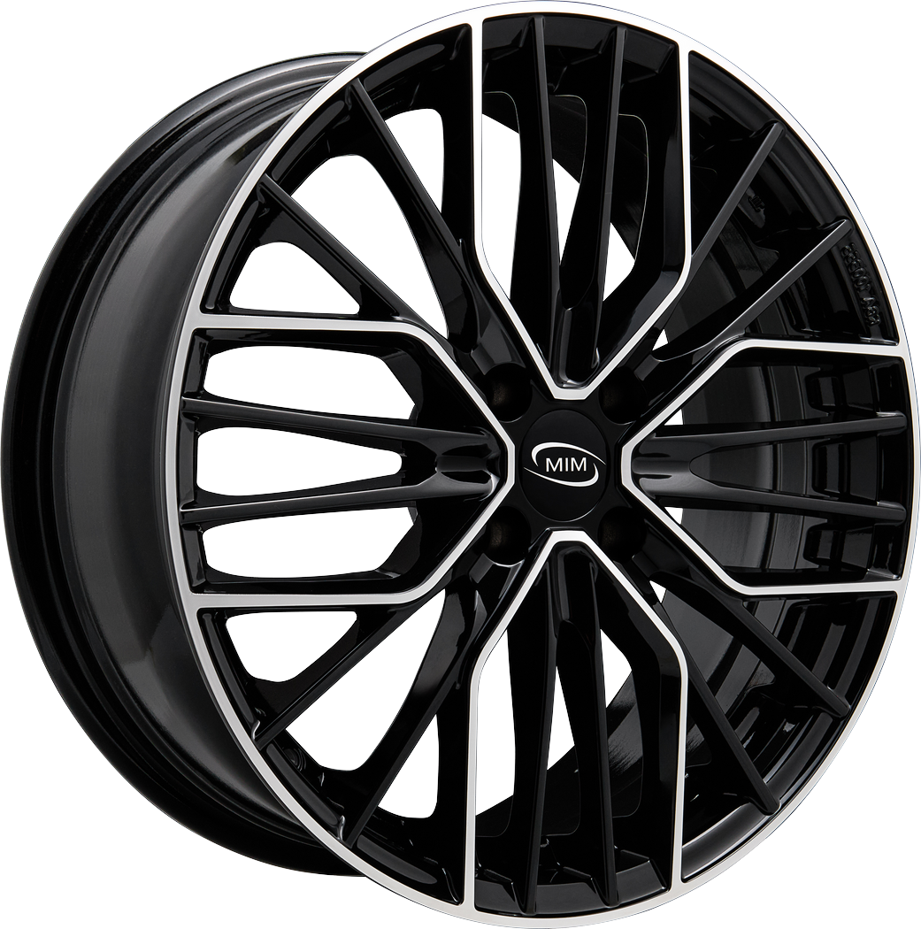 7.00X17 4X108 ET 23 MIM ANKY4 BLACK MIRROR