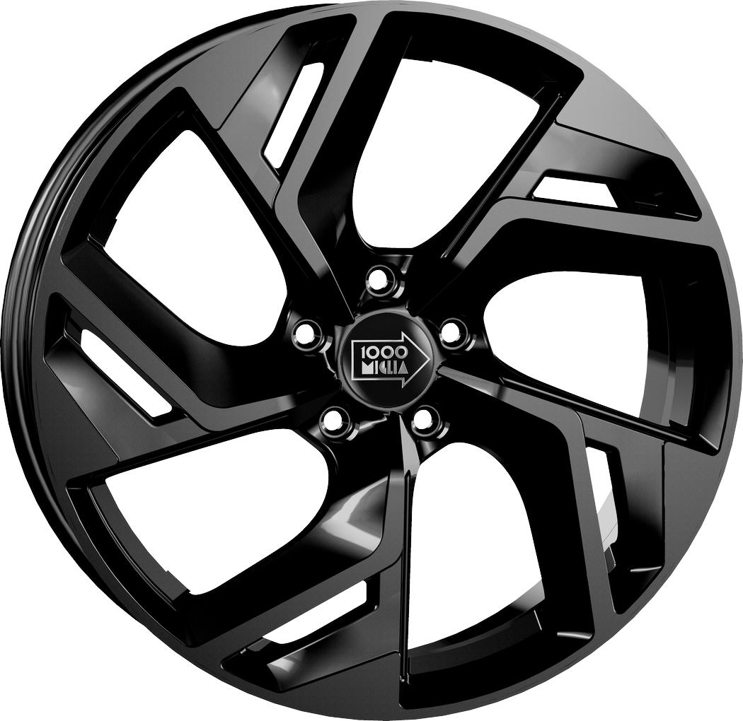 7.00X17 5X114.3 ET 40 MILLE MIGLIA MM1031 GLOSS BLACK