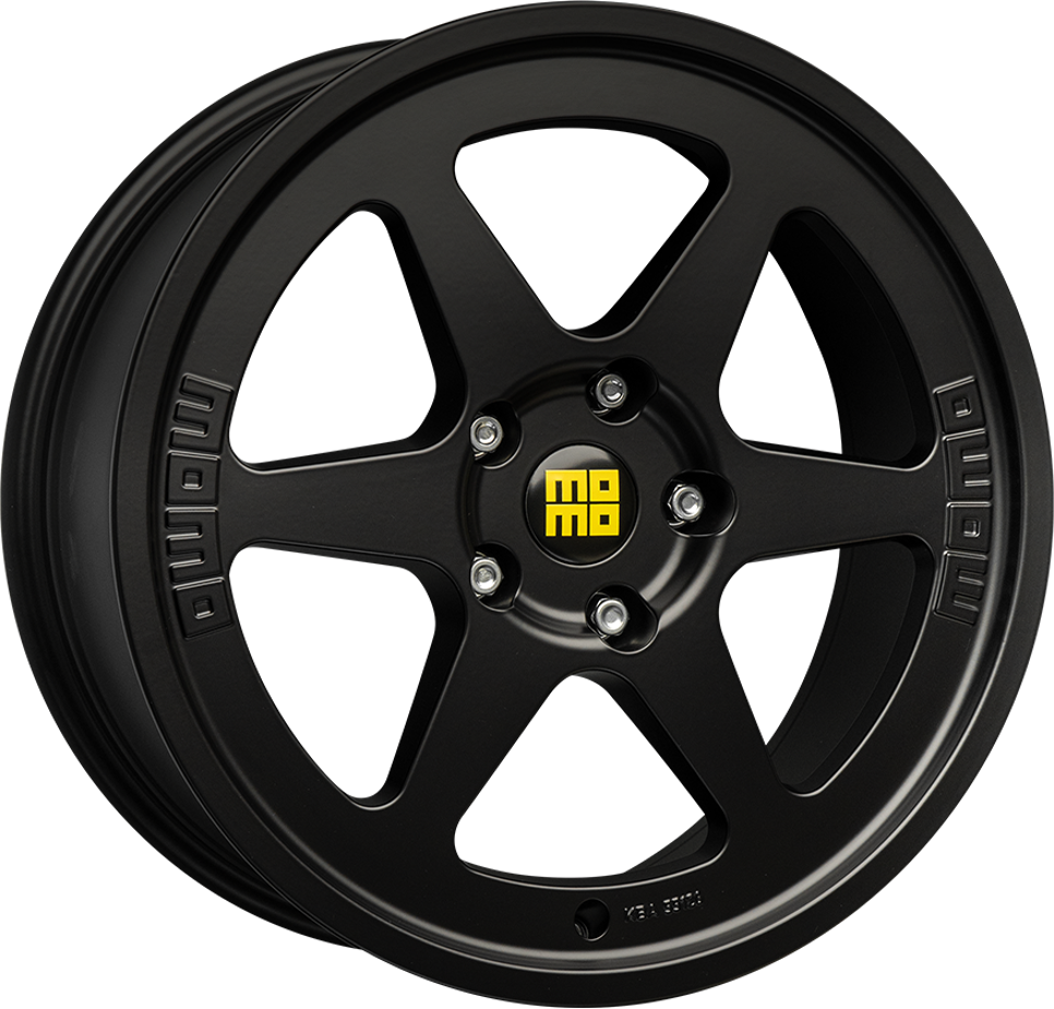 8.00X18 5X114.3 ET 40 MOMO HERITAGE 6 MATT BLACK