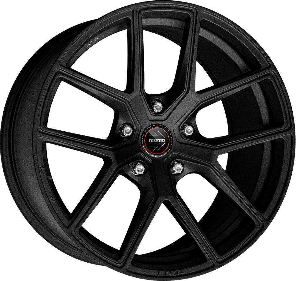 8.00X18 5X114.3 ET 40 MOMO RF-01 SANDBLAST BLACK