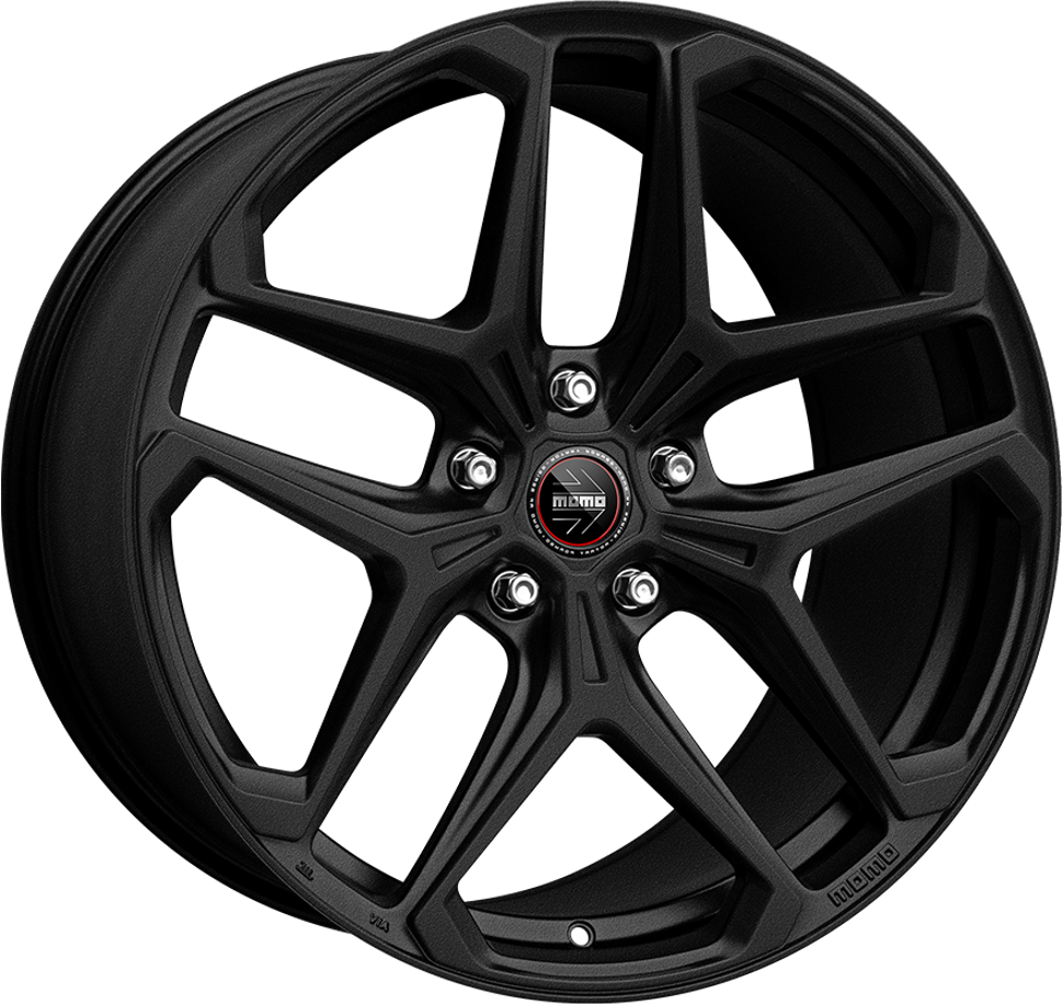 9.00X20 5X130 ET 48 MOMO RF-04 SANDBLAST BLACK
