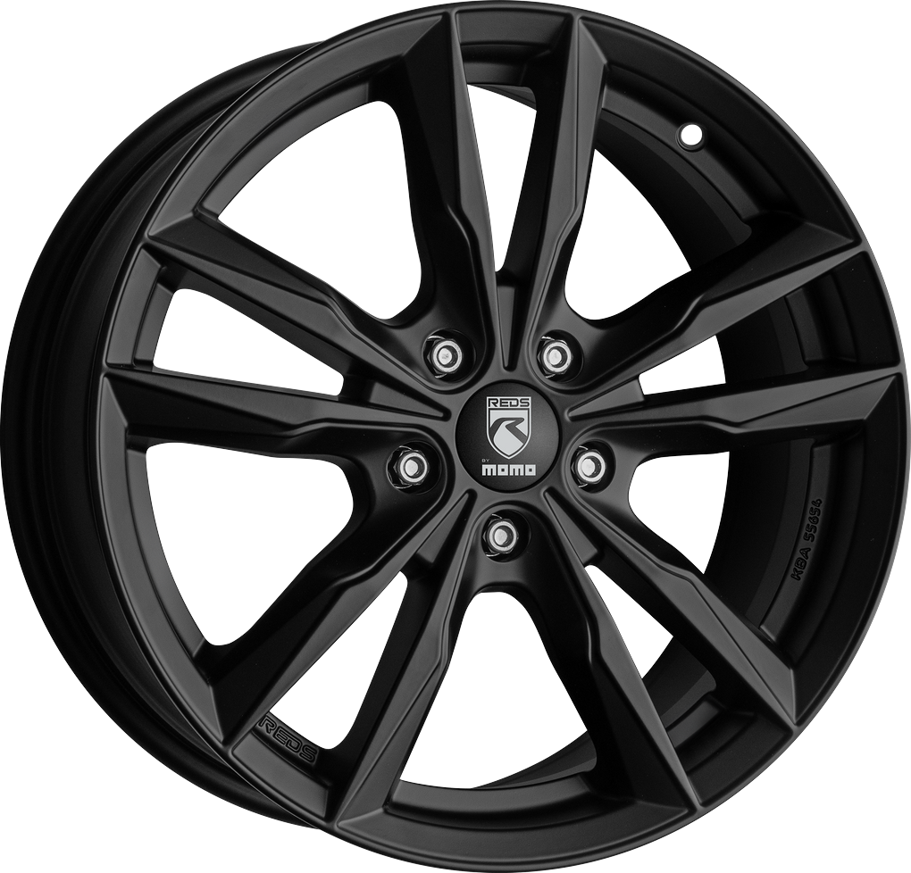 8.00X18 5X114.3 ET 40 REDS FAST MATT BLACK