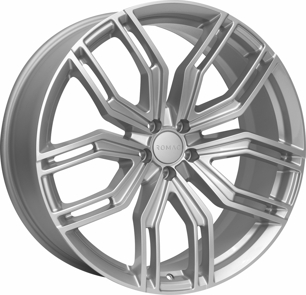 9.50X22 5X112 ET 35 ROMAC CATALINA SILVER