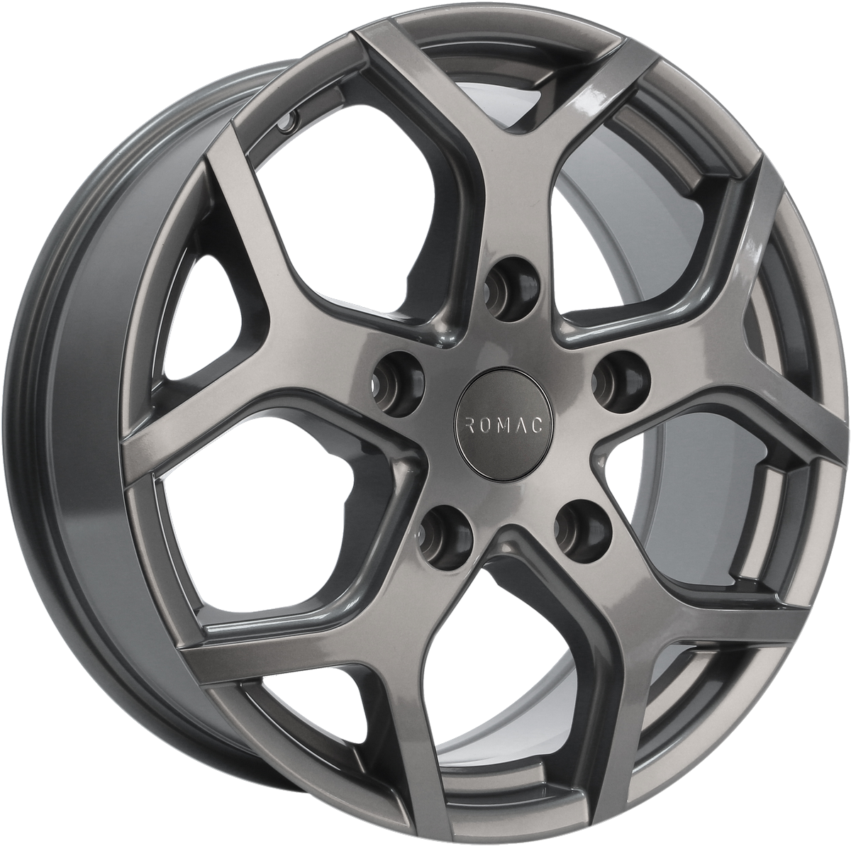 6.50X16 5X108 ET 40 ROMAC COBRA GLOSS GREY