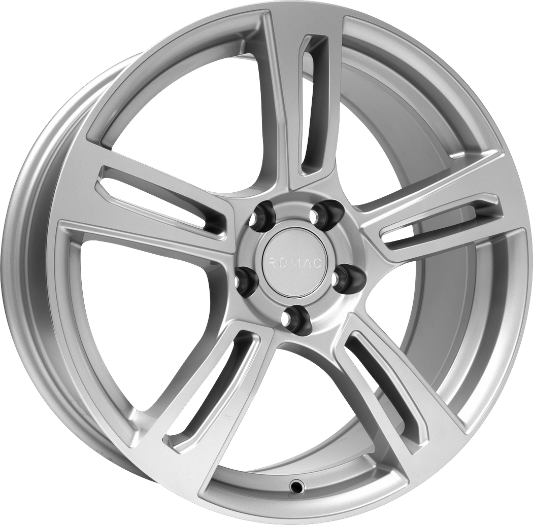 6.50X16 5X100 ET 35 ROMAC EDGE SILVER