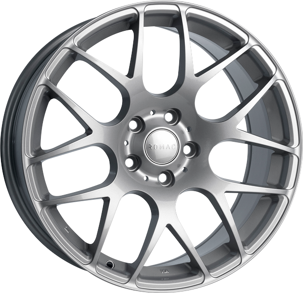7.50X17 5X112 ET 45 ROMAC RADIUM SILVER