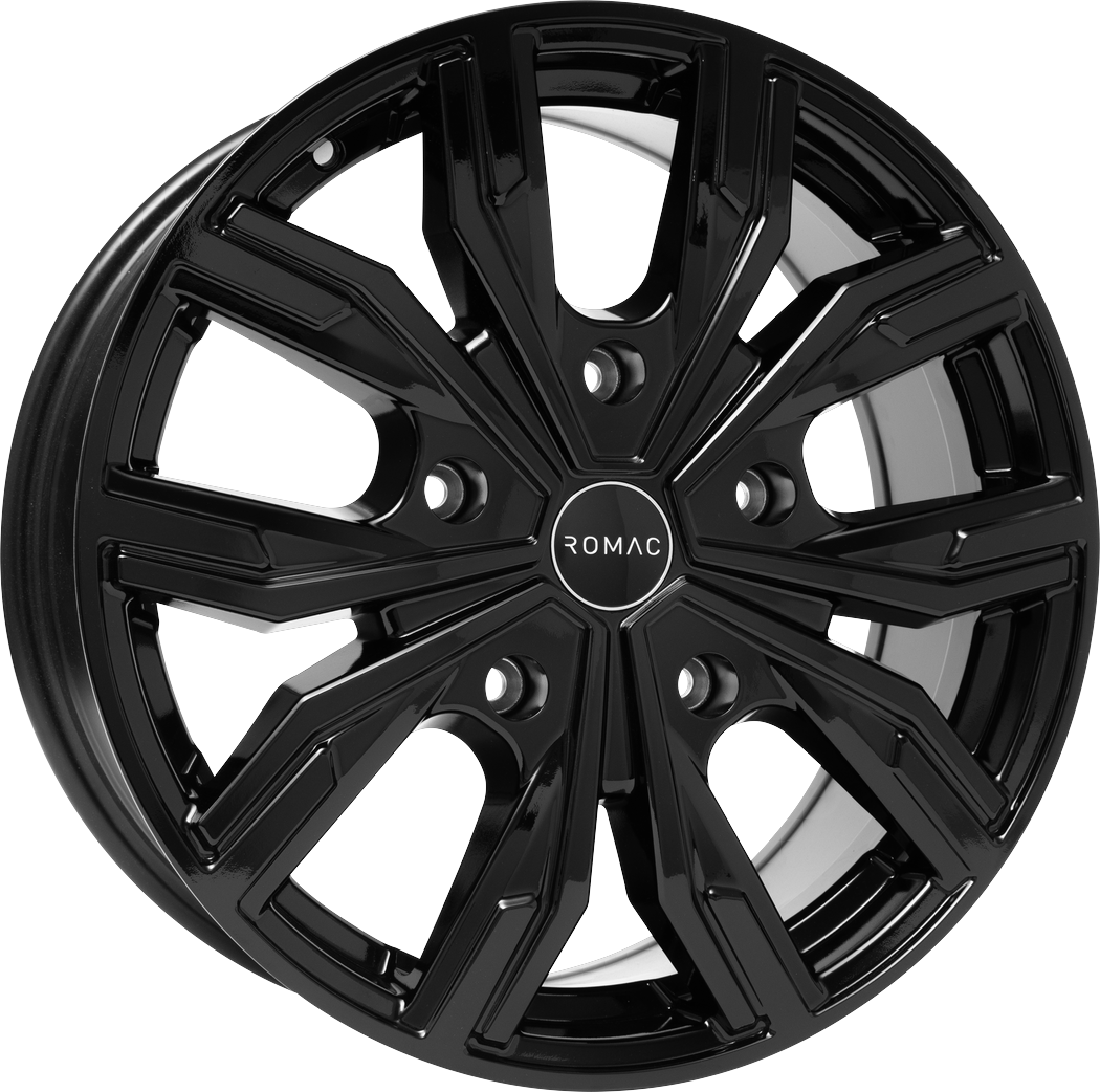 6.50X16 5X114.3 ET 50 ROMAC TORQUE GLOSS BLACK