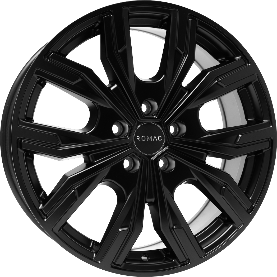 7.50X18 5X160 ET 54 ROMAC TORQUE SATIN BLACK