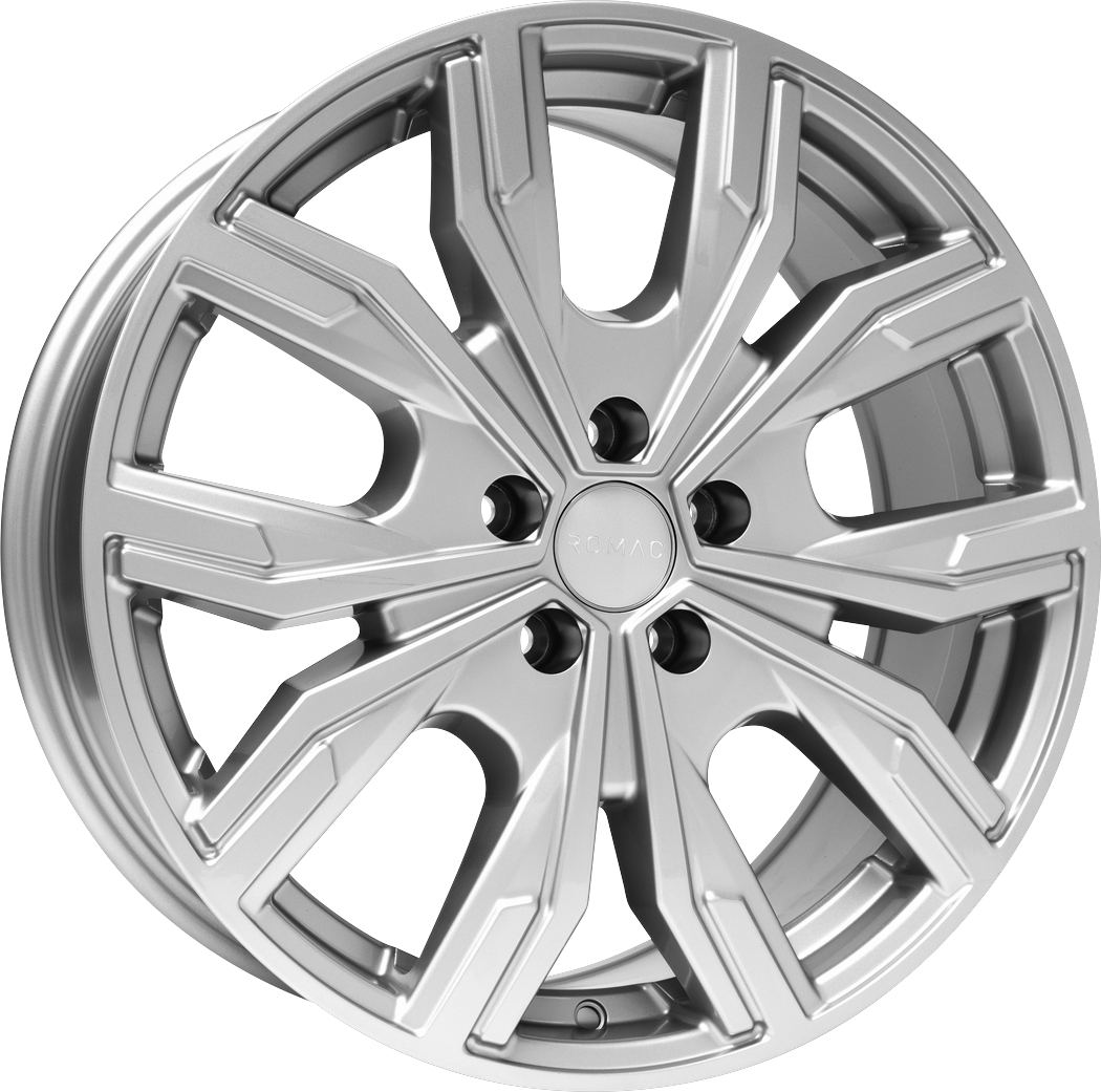 6.50X16 5X160 ET 50 ROMAC TORQUE SILVER